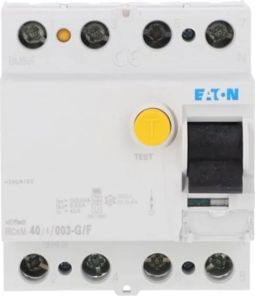 Interrupteur Différentiel Eaton 40A 30mA Type G/F 187409 pour Pompes