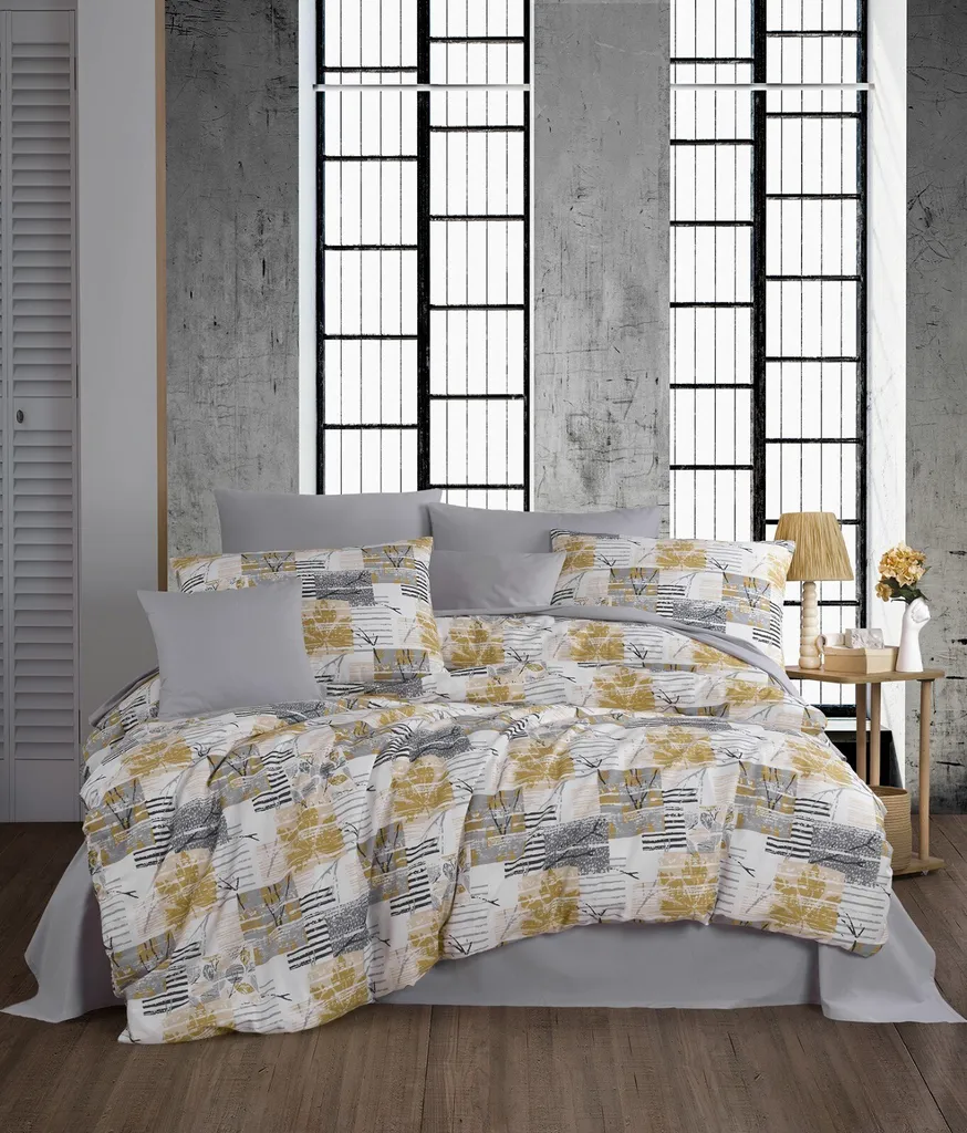 Copripiumino 140x200 Serra Grey: Design Moderno L'Essentiel Maison