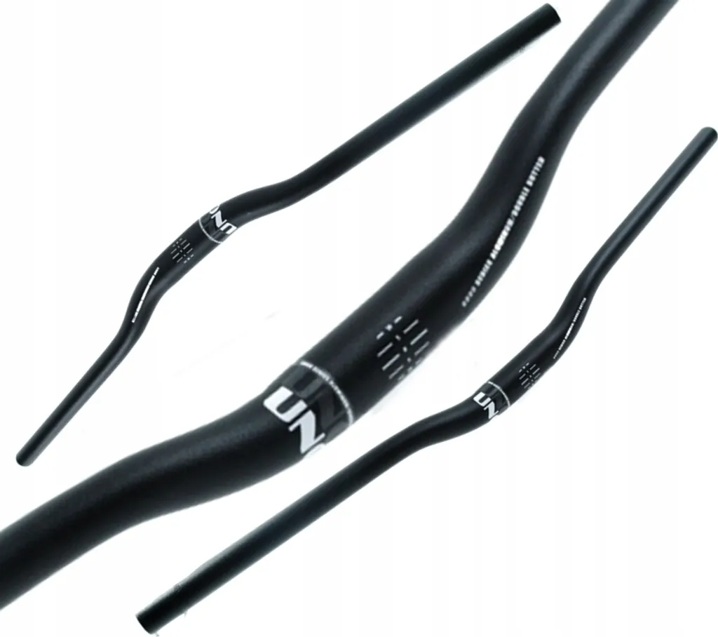 Cintre VTT Kalloy Uno en Aluminium Noir - Guidon 720mm et Fixation 31,8mm