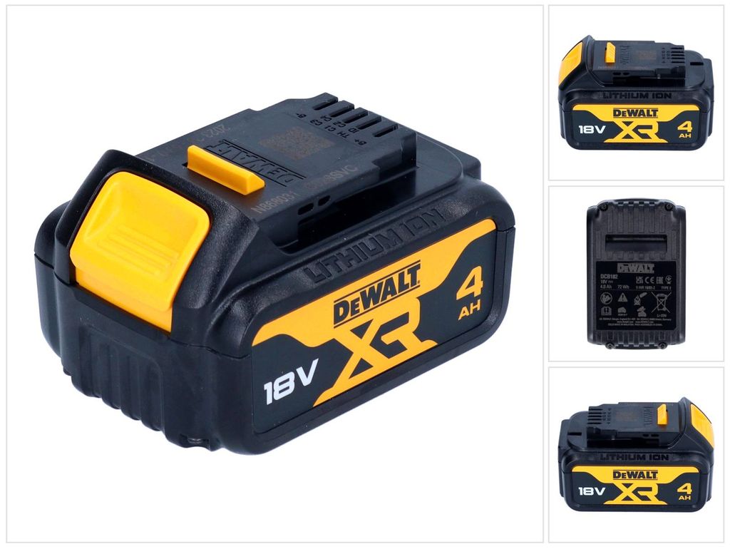Dewalt DCB182 Batterie 18V 4Ah / 4000mAh XR Li-Ion Image du produit 