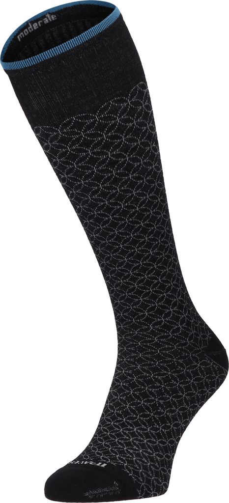Sockwell Featherweight Fancy Damen Kompressionsstrümpfe 15-20 mmHg Black Multi Größe 35-38
