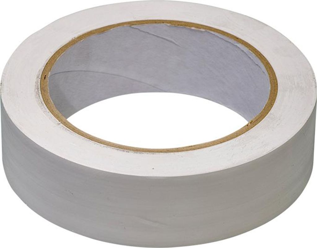 PVC-Schutzband weiß 30 mm x 33 m Klebeband gerillt weiß Putzerband Putzband