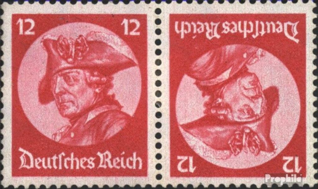 Briefmarken Deutsches Reich 1933 Mi K18 gestempelt Friedericus