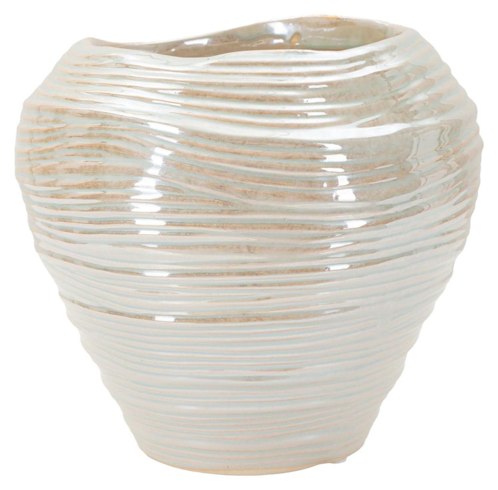 Mauro Ferretti Vase Perly Perlmutt 22x20 cm Produktbild 