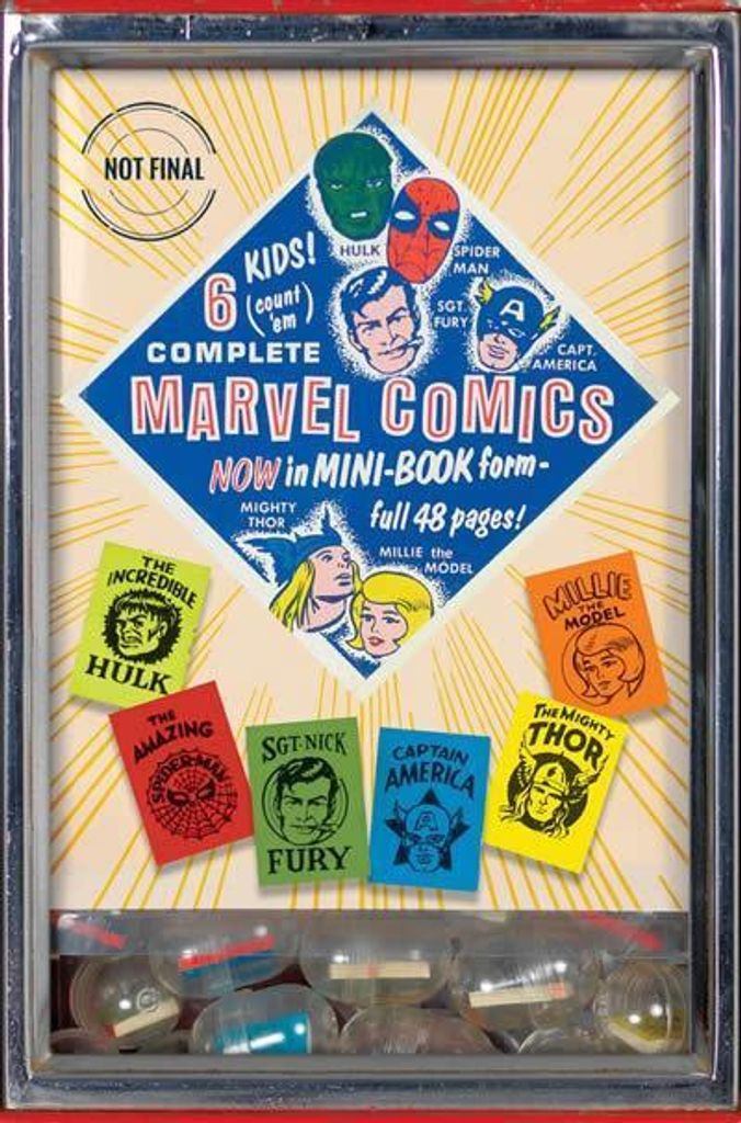 Marvel Comics Minibooks Collectible Boxe – Lingua: Inglese