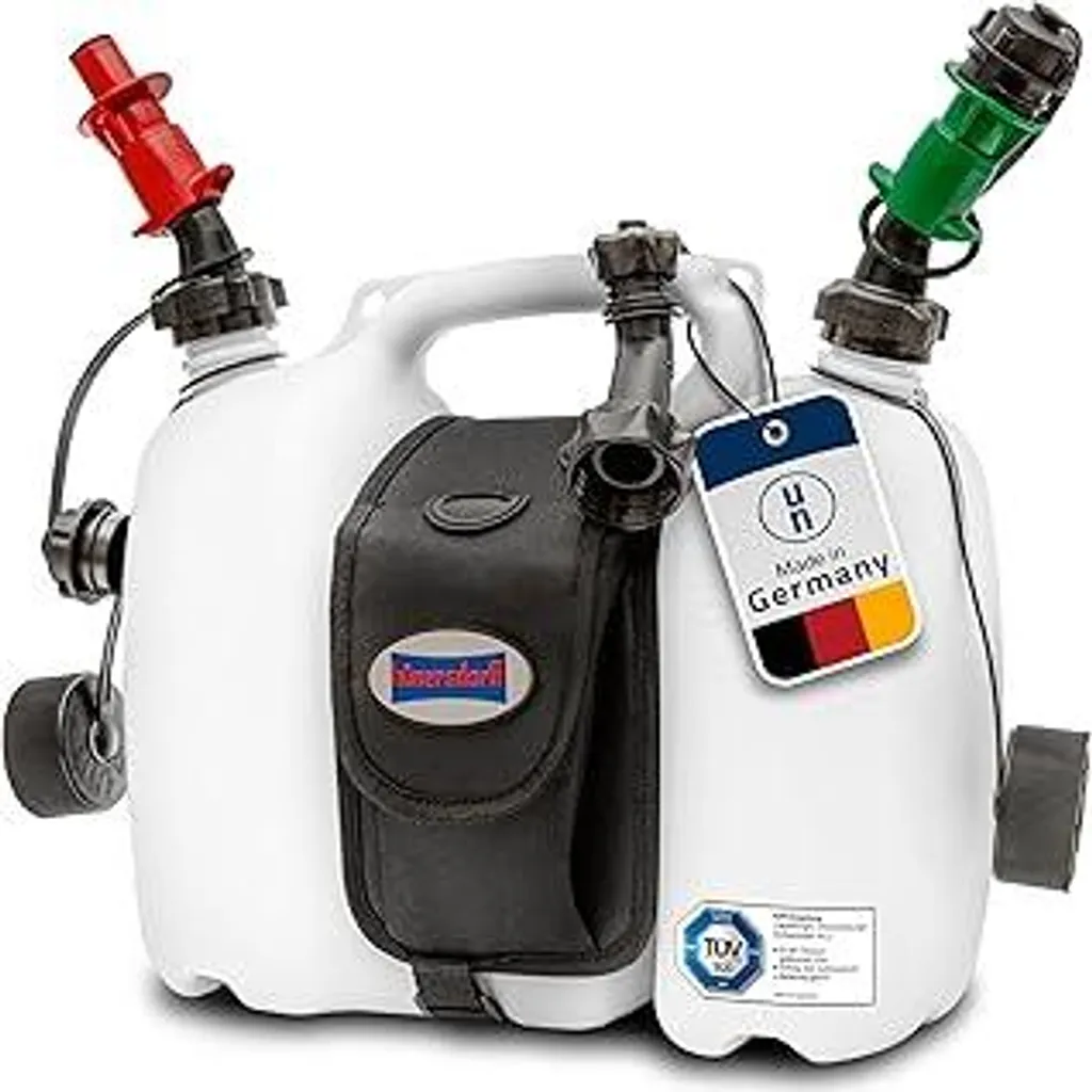 Tanica Doppia hünersdorff PROFI 6+3L con Borsa: Ordine e Pulizia