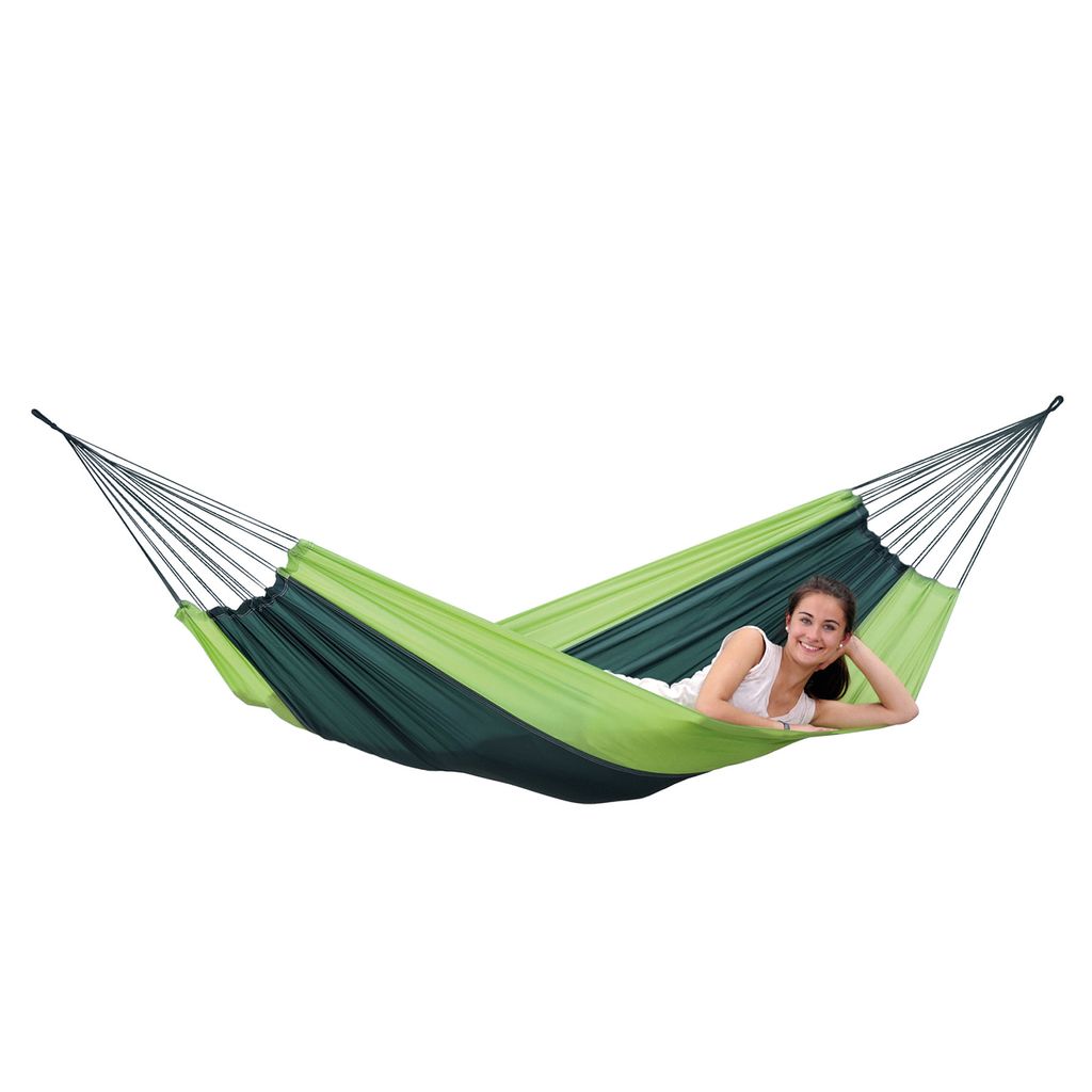AMAZONAS Hängematte Silk Traveller forest