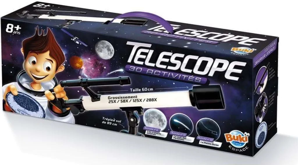Télescope Buki Initiation - Apprendre l'Astronomie Facile 30 Activités