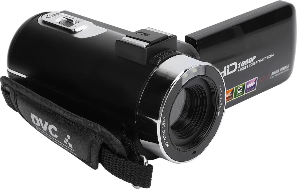 Camcorder Full HD 1080P 30MP - Ottica Digitale 18X per Viaggi