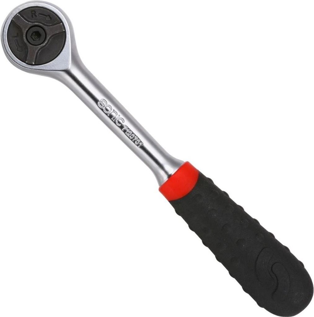 SONIC Umschaltknarre 7120701 24mm 26mm 145mm Chrom-Vanadium-Stahl