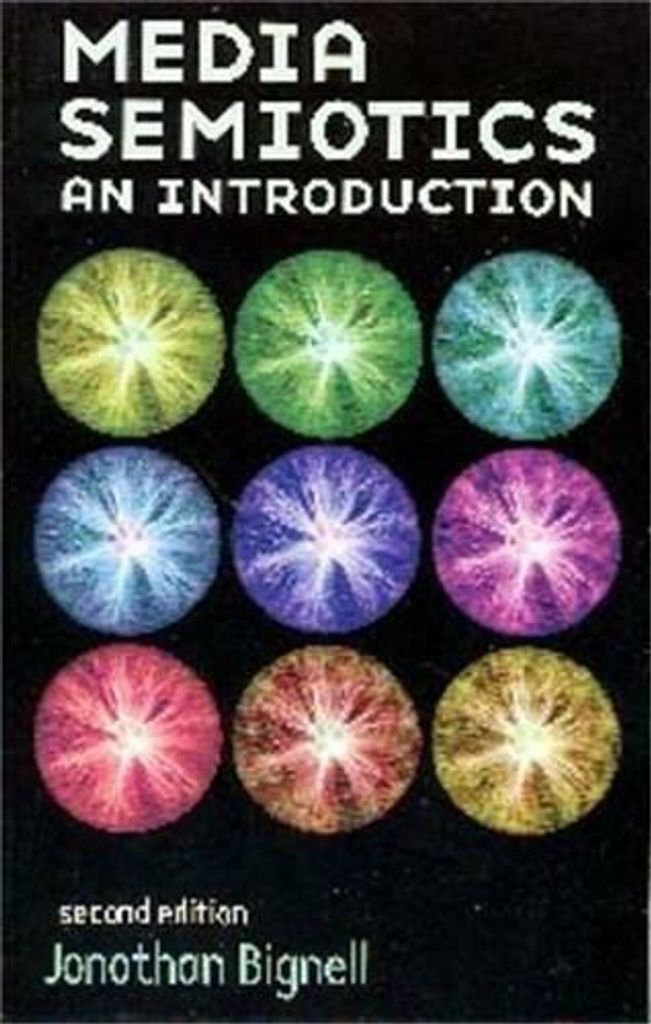 Media Semiotics, Jonathan Bignell