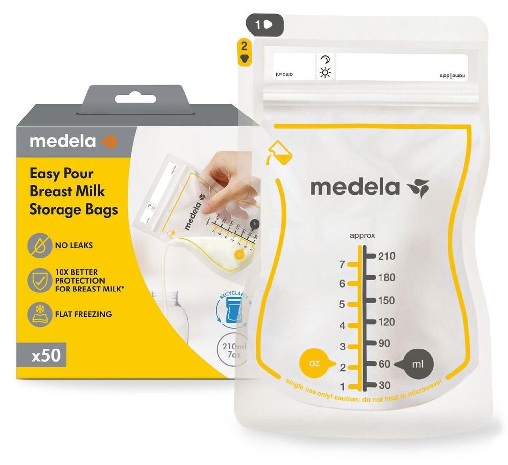 Medela Muttermilchbeutel 50er Pack Easy Pour Produktbild 