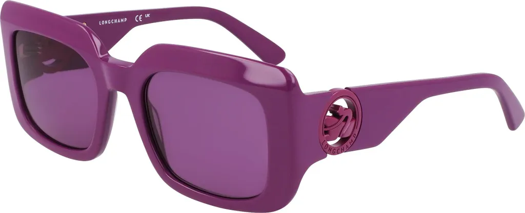 Lunettes Longchamp LO753S Violette Verres de Protection UV pour Femme