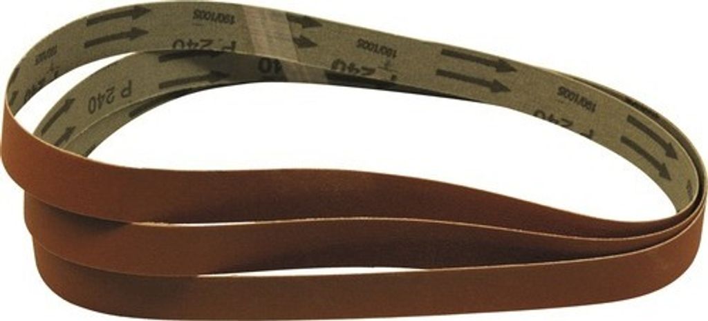 Bandschleiferblatt kwb 25x762 mm, Korn 240, 3er Pack