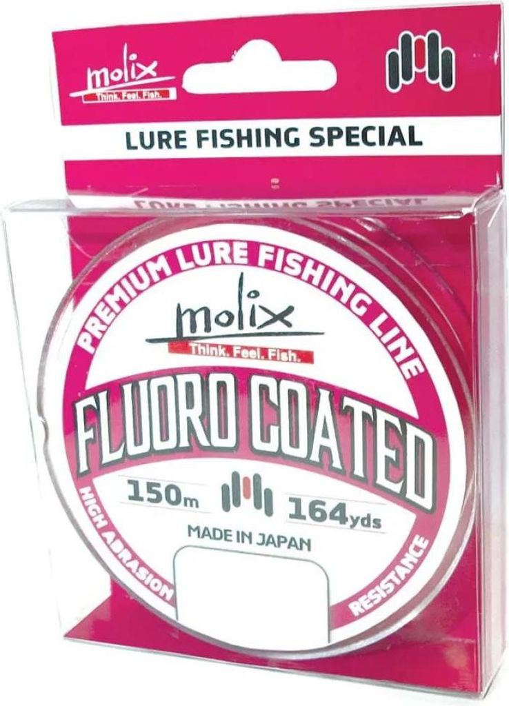 Molix Fluoro Coated Flurocarbon 150 M Rot 0.223 mm Rot 0.223 mm