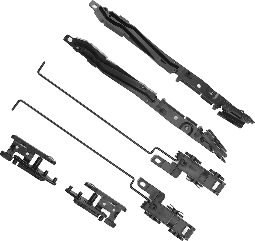 Rail toit ouvrant haute fiabilité 02ESR1201ABK métal pour F-450 2005-2016