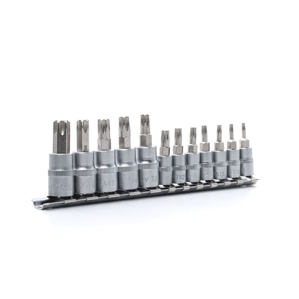 Bity Torx sada 12 ks (CrV 6150) Immagine del prodotto 