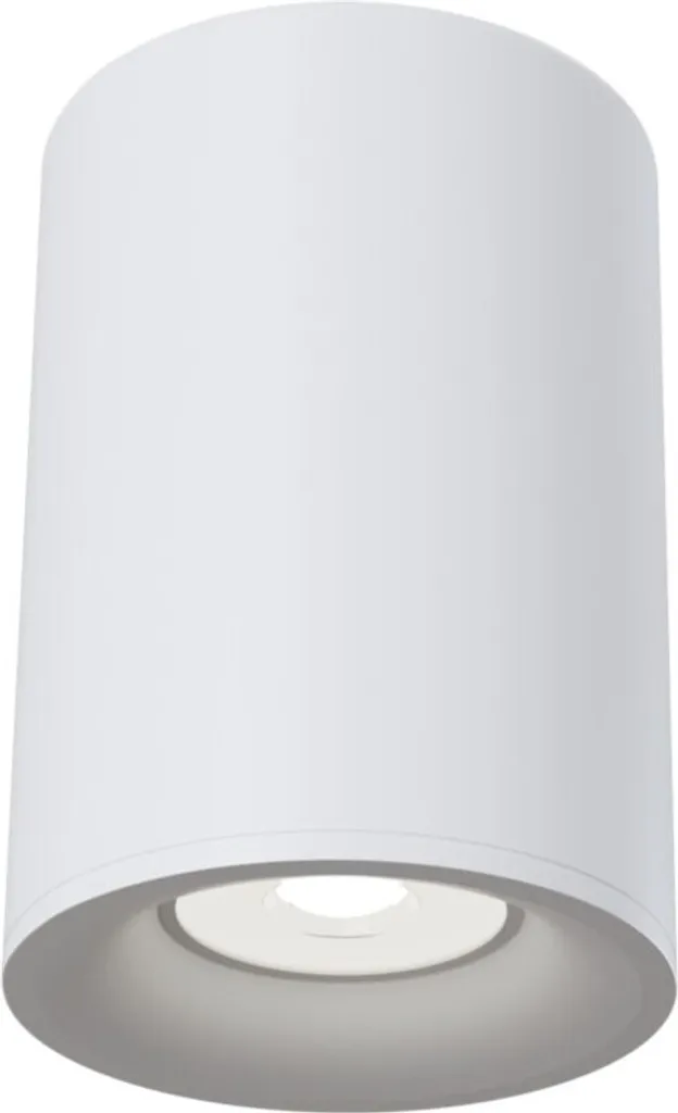 Plafonnier LED Design pour Salon et Cuisine Maytoni Slim Blanc GU10 50W