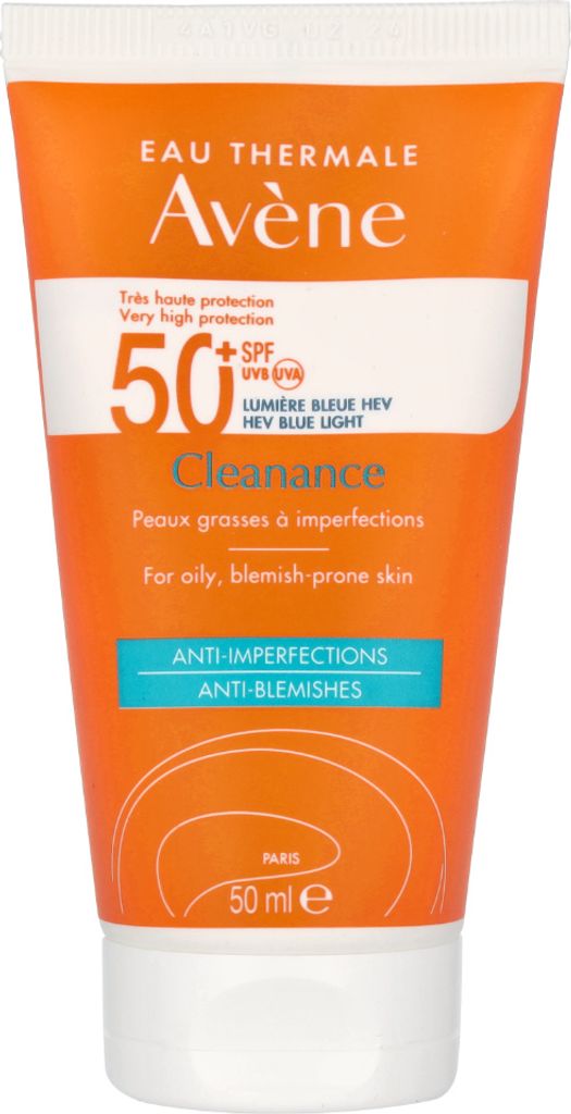 Avène Sonnenfluid Avène Cleanance Ultra Light SPF 50+ Crème Produktbild 
