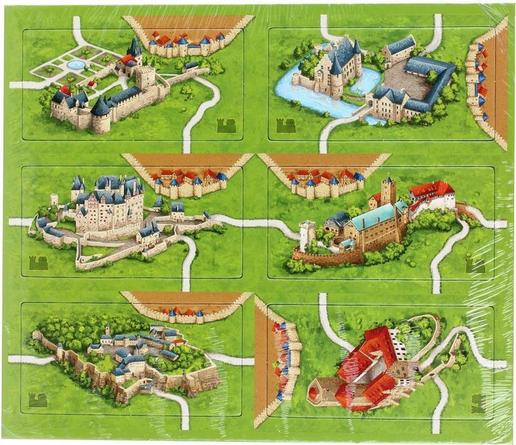 Carcassonne - Burgen in Deutschland Promo Mini Erweiterung Produktbild 