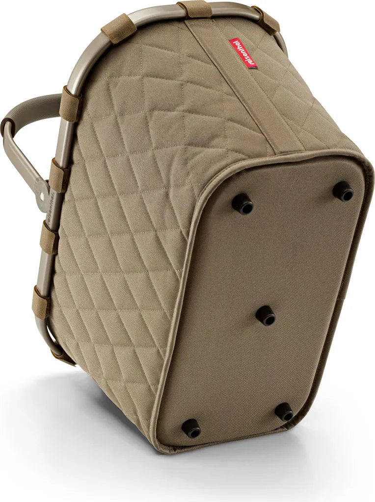 reisenthel Carrybag Rhombus Frame Olive : Panier de Course iconique 22L