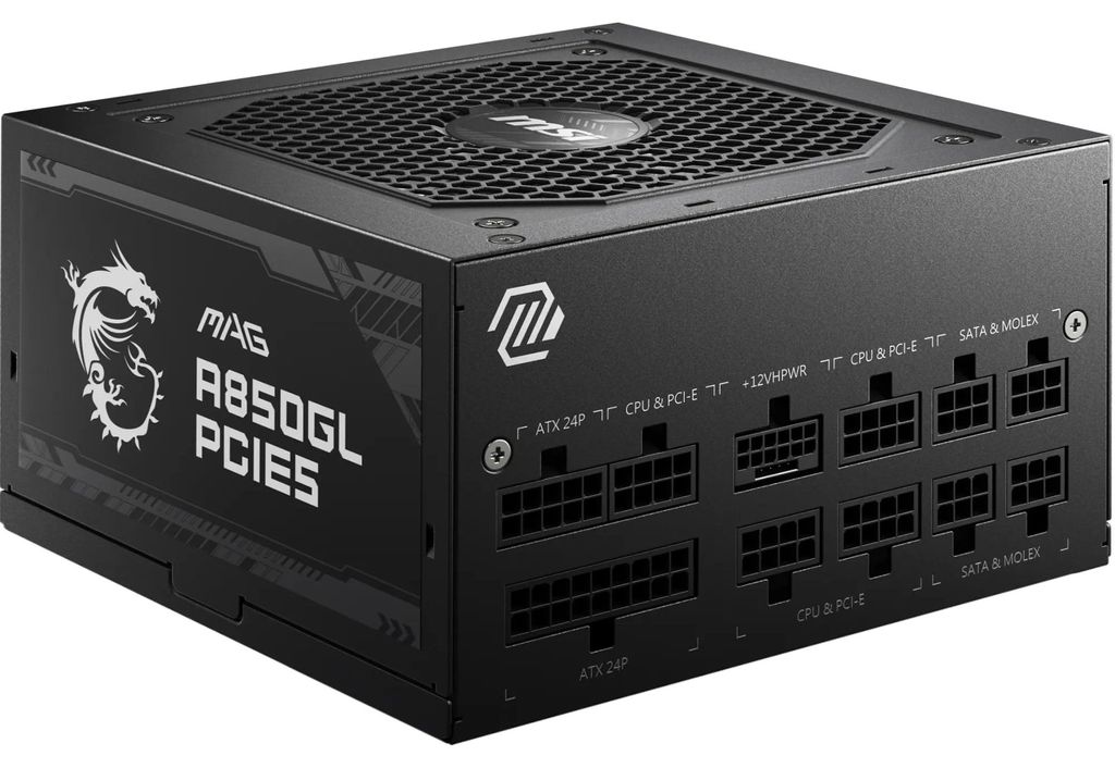 MSI MAG A850GL PCIE5 - Netzteil (intern) - ATX12V 3.0 - Produktbild 
