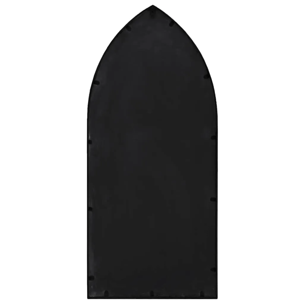 Specchio Multiuso Ferro Nero 70x30 - Per Ogni Stanza della Casa - 4