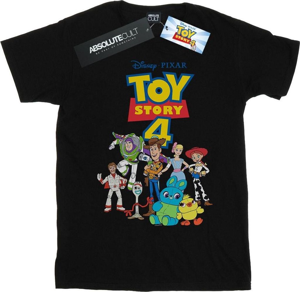 Toy Story 4 - T-Shirt für Jungen BI54521 (104) (Schwarz)