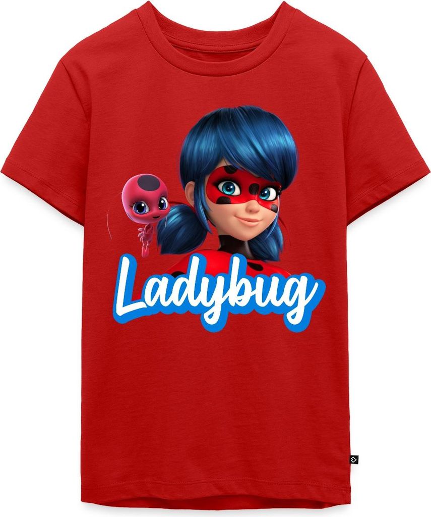 Spreadshirt Miraculous Ladybug Tikki Teenager Premium T-Shirt, 158/164 (12 Jahre), Rot