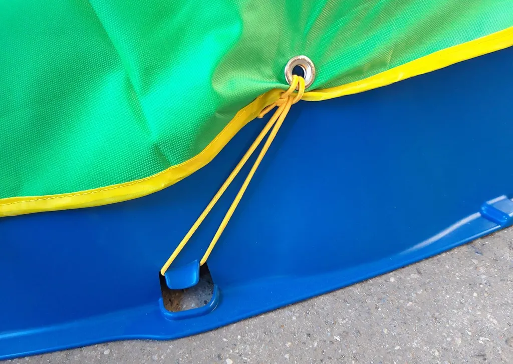 Bâche bac à sable 150x150cm pour protéger le sable des animaux - 2
