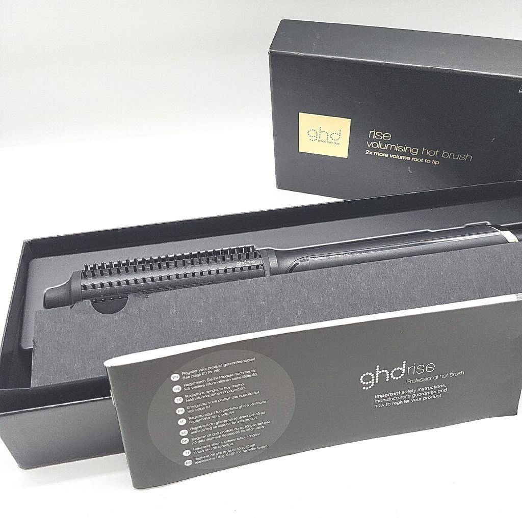 GHD Haar Volumen Heizbürste Schwarz Haarpflege Gerät Innovation