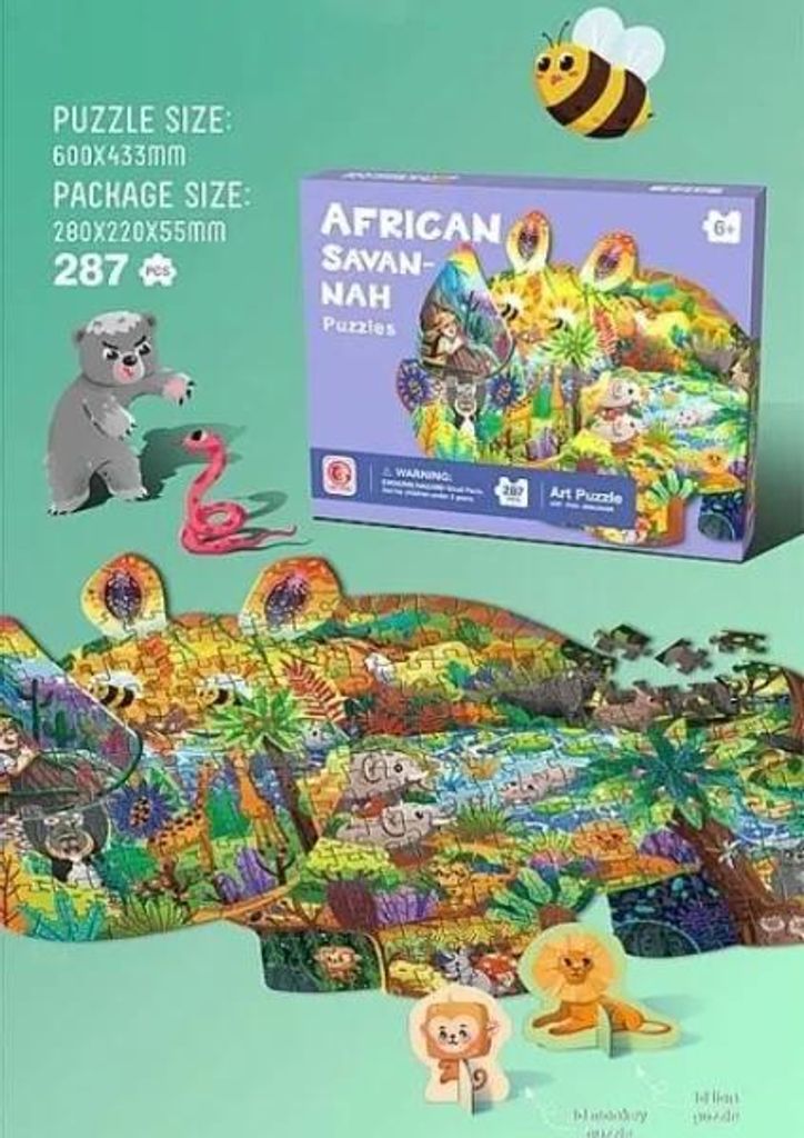 Puzzle 287: Afrikanische Savanne – ADAR