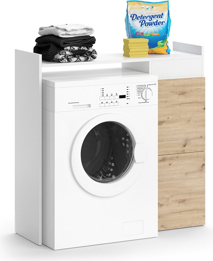 Vicco Waschmaschinenschrank Alf, 99 x 98 cm mit 2 Produktbild 7