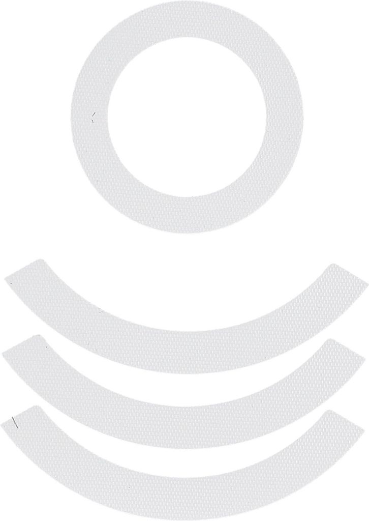 easyPART wie 201-2228-13A9 Ecovacs Klettband Set für Wischplatte an Saugroboter