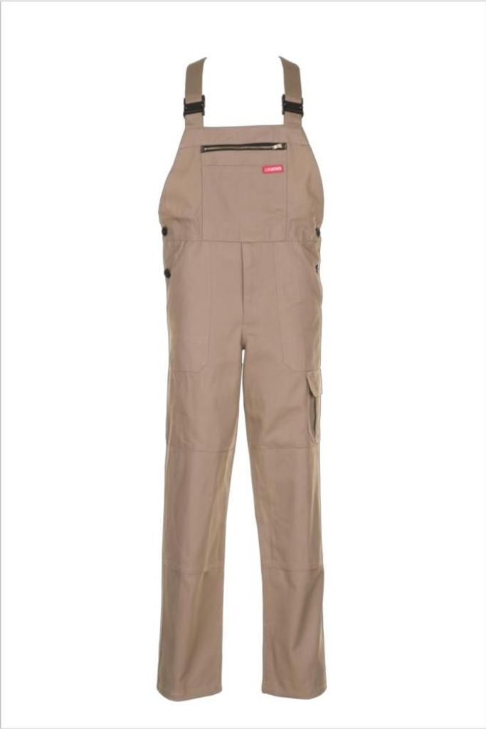 Planam Cargo-Latzhose BW 290 Gr. 60 khaki Produktbild 