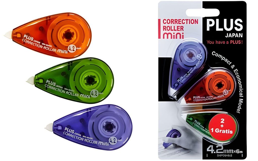 Plus Japan 43563 Rouleau correcteur Mini 4,2 mm x 6 m 2 Image du produit 