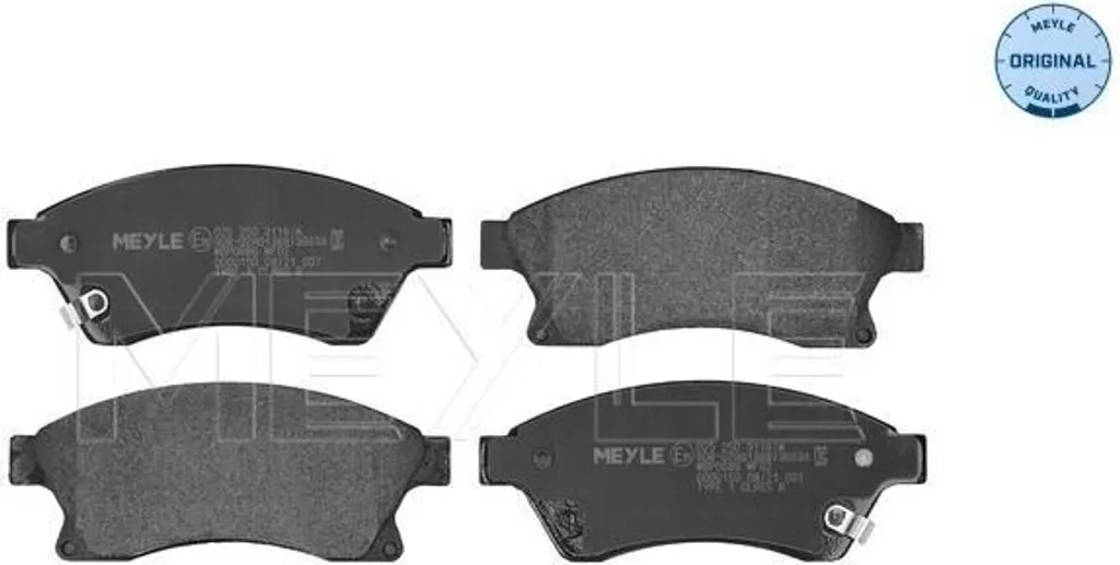 Kit Freinage Avant MEYLE pour Entretien Chevrolet Cruze et Opel Astra J