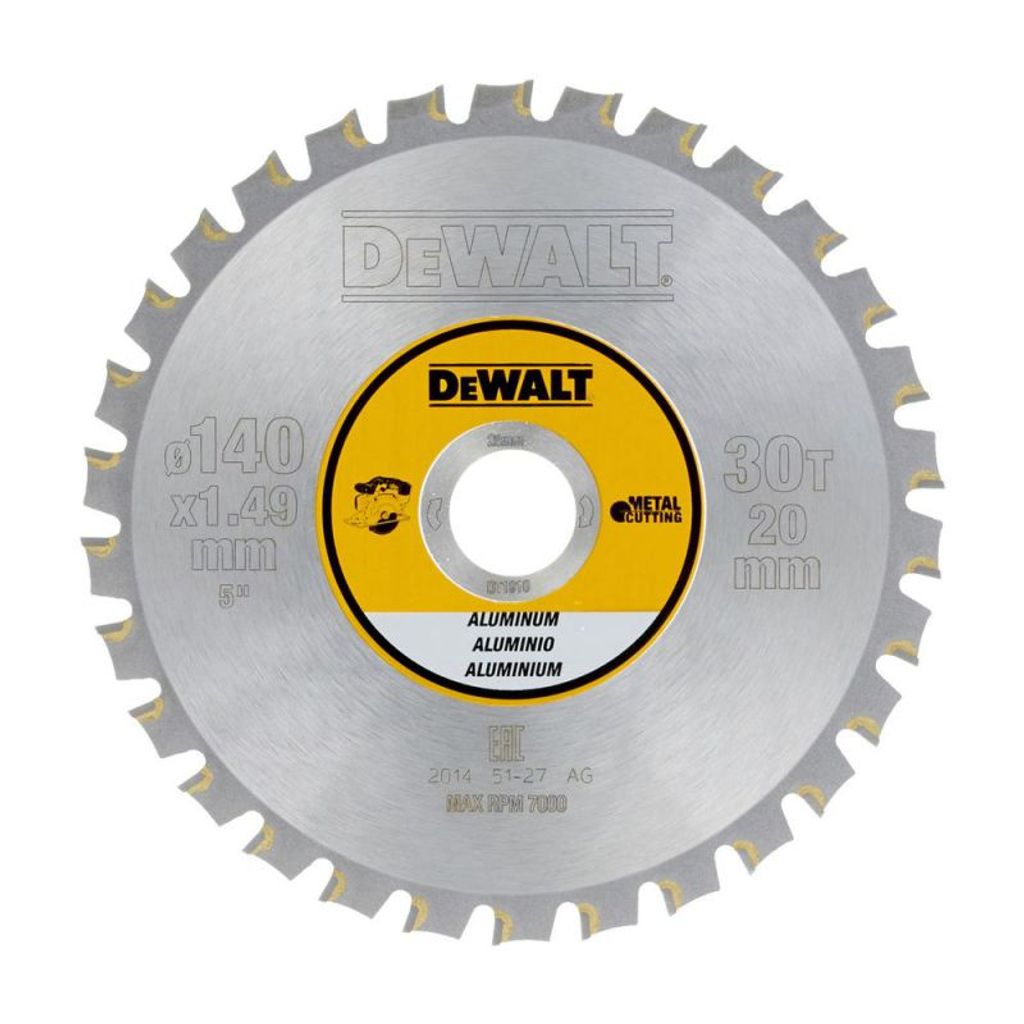DeWalt Kreissaegeblatt Akku 140/20mm 30FZ - DT1910-QZ