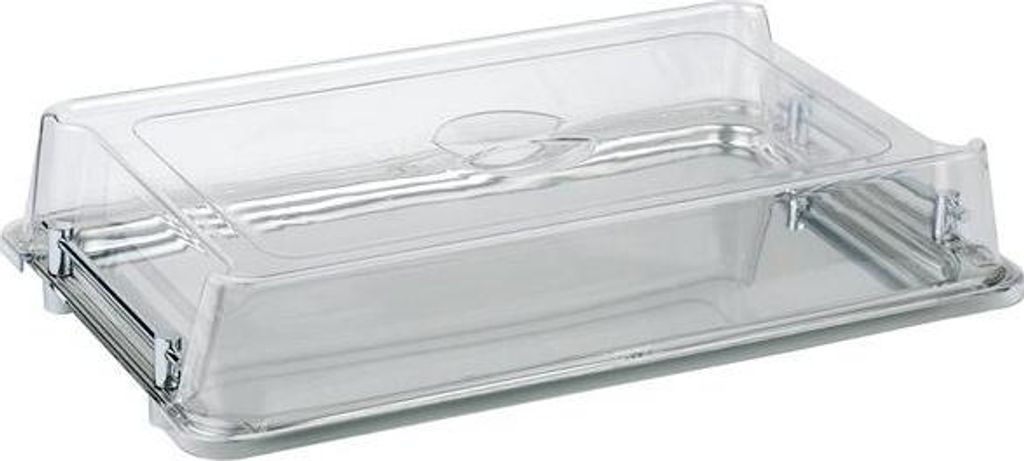 APS 11305 Abdeckhaube GN 1/1 HOCHSTAPLER, Kunststoff, 53 x 32,5 cm, Höhe 9 cm, Germany