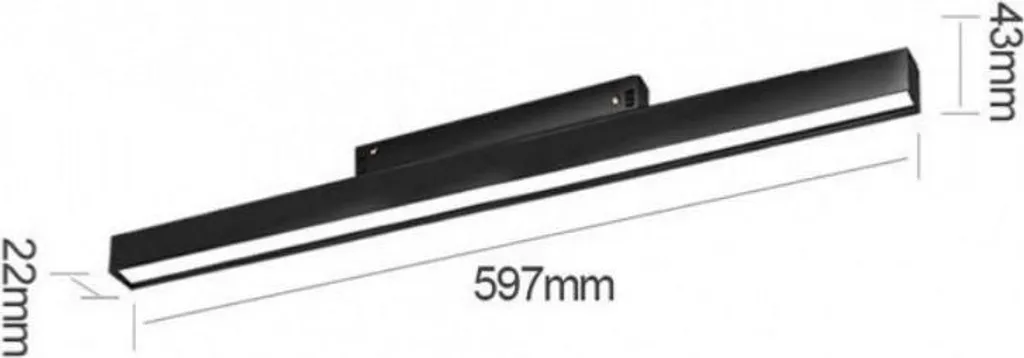 Kit Rail LED 48V 20W Dimmable avec Télécommande et Blanc Variable - 4