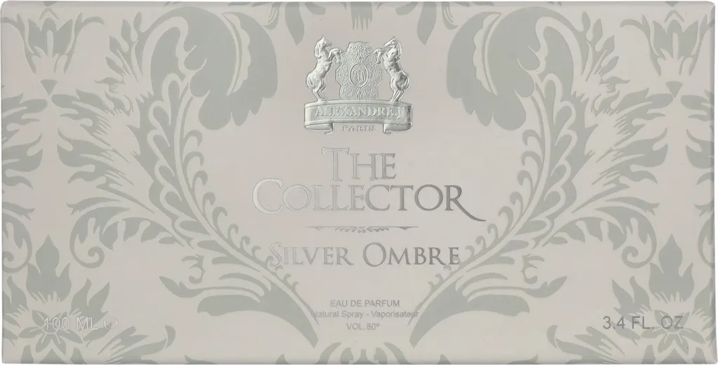 Parfum Silver Ombre Alexandre.J 100 ml pour Homme et Femme - Cadeau