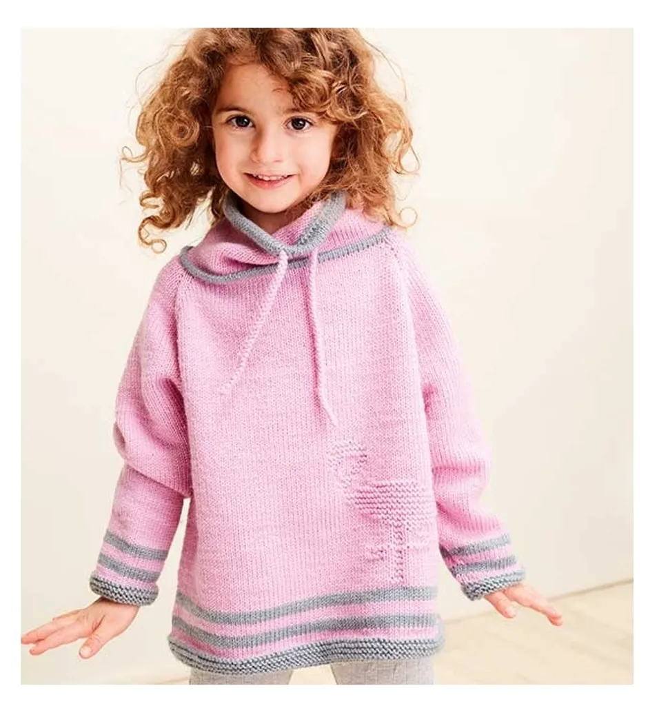 Tricoter sans couture : pulls raglan pour enfants avec Raglanpullis - 4