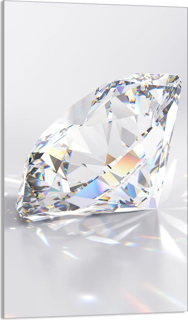Glasschneidebrett 30x52 Diamant