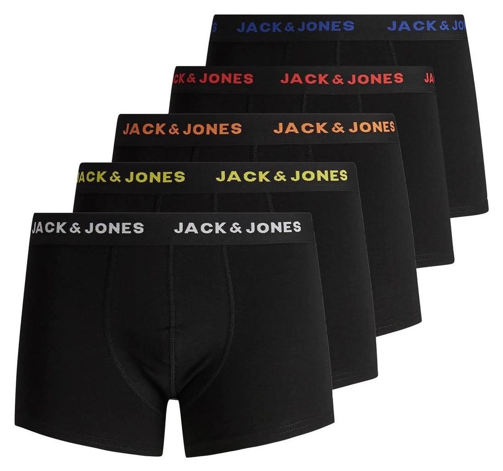 JACK & JONES Herren Boxershort JACBLACK Friday Trunks 5er Produktbild 