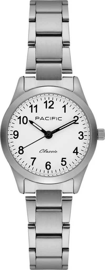 Uhr Pacific Pacific-PC00771 Montre Femme Argentée Élégante et Chic