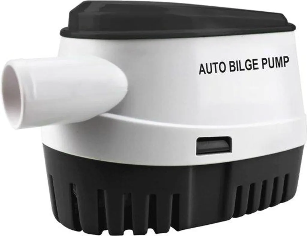 Pompe de cale automatique 12V 1100 GPH évacue l'eau et évite l'immersion