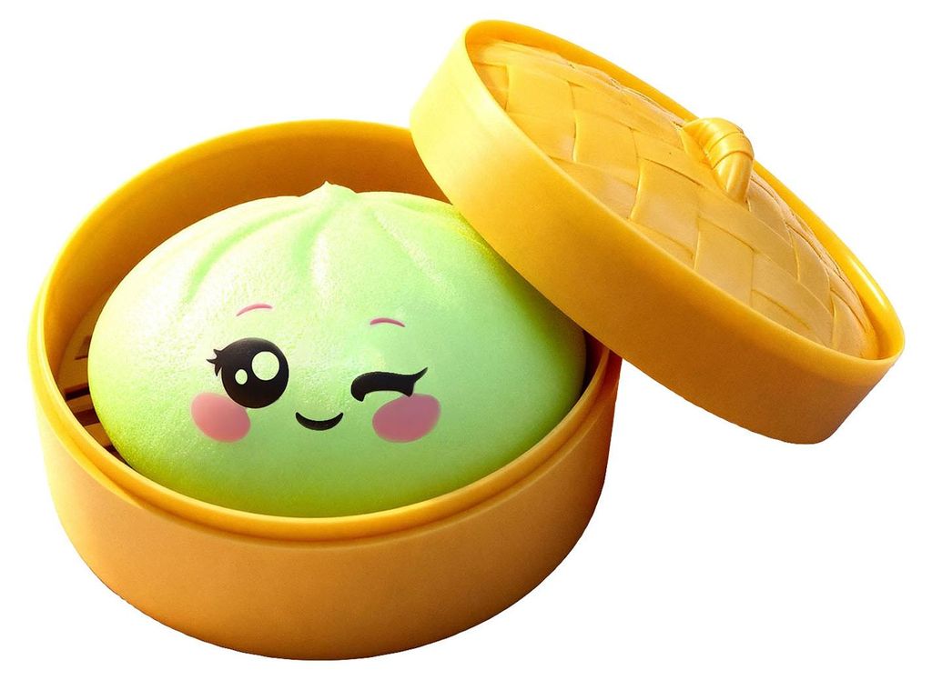 Dekompressionsspielzeug, Dampfgarer-Design, weiches TPR-Material, Stressabbau-Spielzeug, schnelle Erholung, Quetschspielzeug