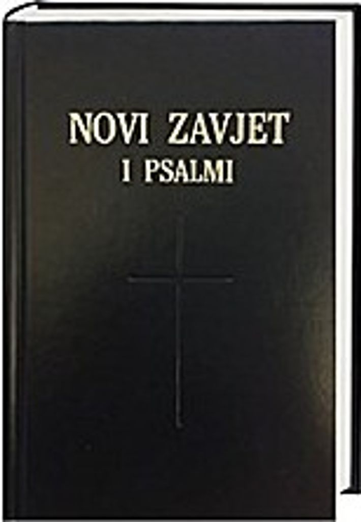 Bibelausgaben Neues Testament und Psalmen Kroatisch - Novi Image du produit 