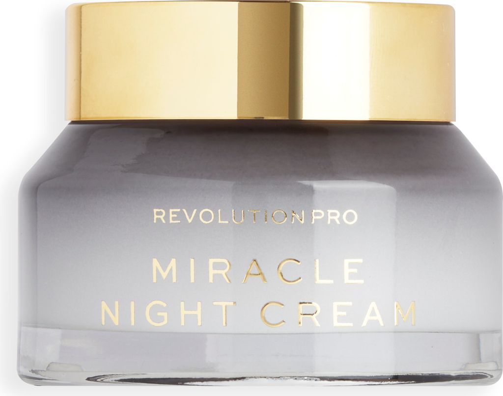 Revolution Pro Miracle Night Cream Smoother Plumper Younger-Looking Skin 50ml