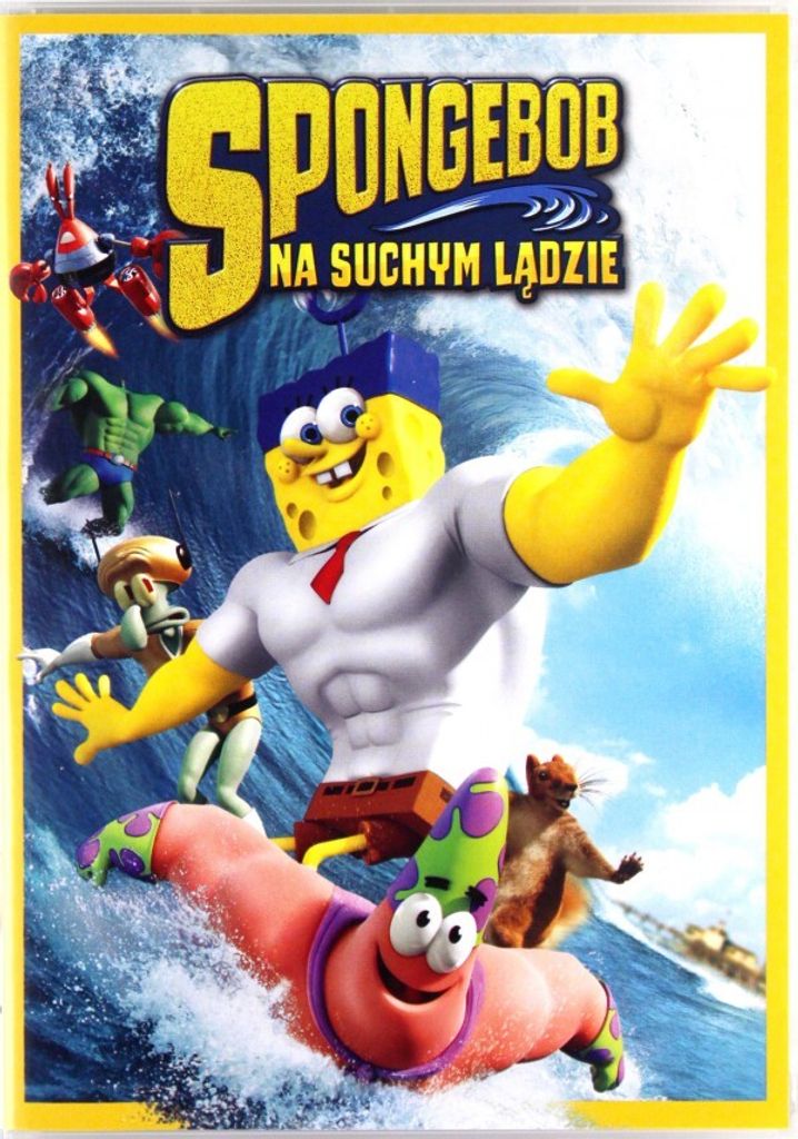 SpongeBob Schwammkopf 3D (SpongeBob: Na suchym lądzie) [DVD]